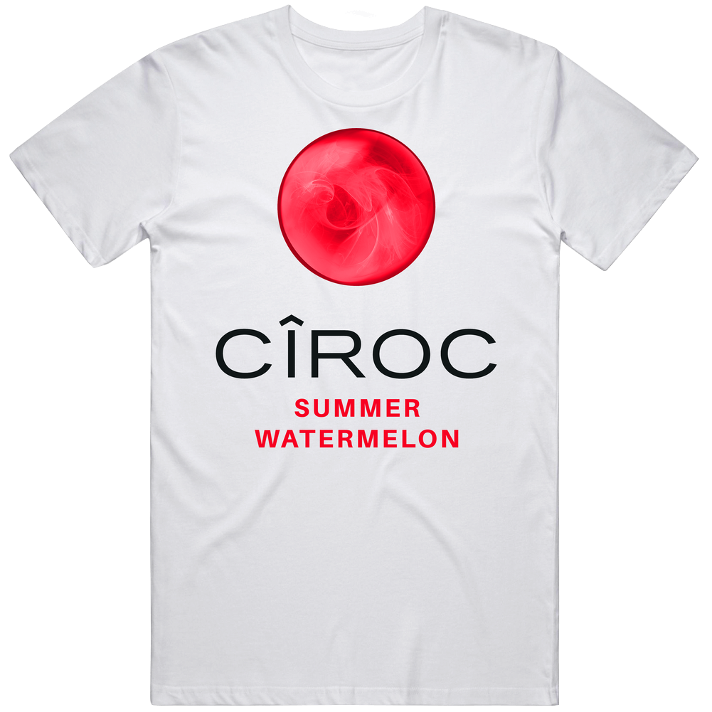 Ciroc Summer Watermelon Vodka Halloween Costume Unisex Soft Cotton Tee T Shirt