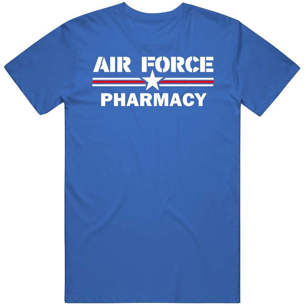 Pharmacy Us Air Force Unisex Soft Cotton Tee T Shirt