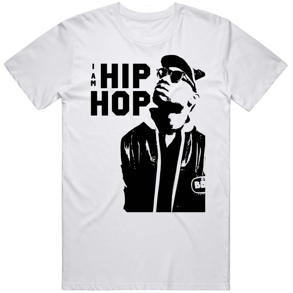 Krs One I Am Hip Hop 90s Music Fan Unisex Soft Cotton Tee T Shirt