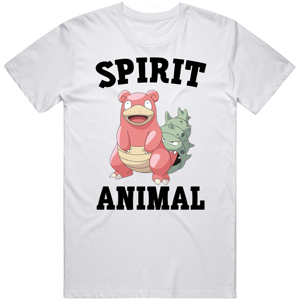 Slowbro Is My Spirit Animal Unisex Soft Cotton Tee T Shirt Slowbro Is My Spirit Animal Unisex Soft Cotton Tee T Shirt
