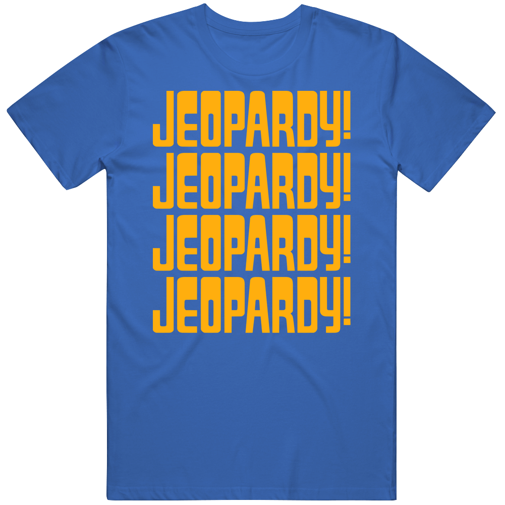 Jeopardy Game Show Tv Unisex Soft Cotton Tee T Shirt