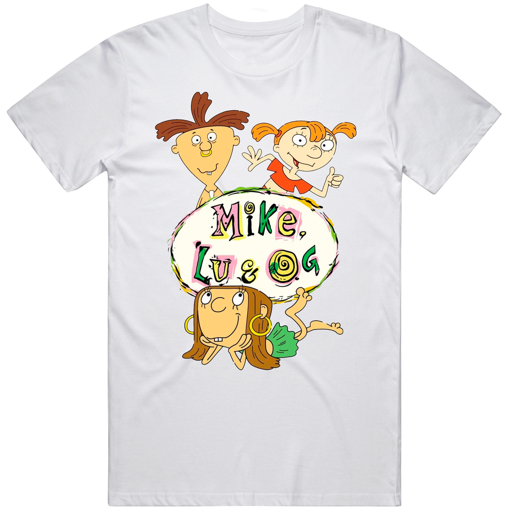 Mike Lu And Og 90s Cartoon Unisex Soft Cotton Tee T Shirt