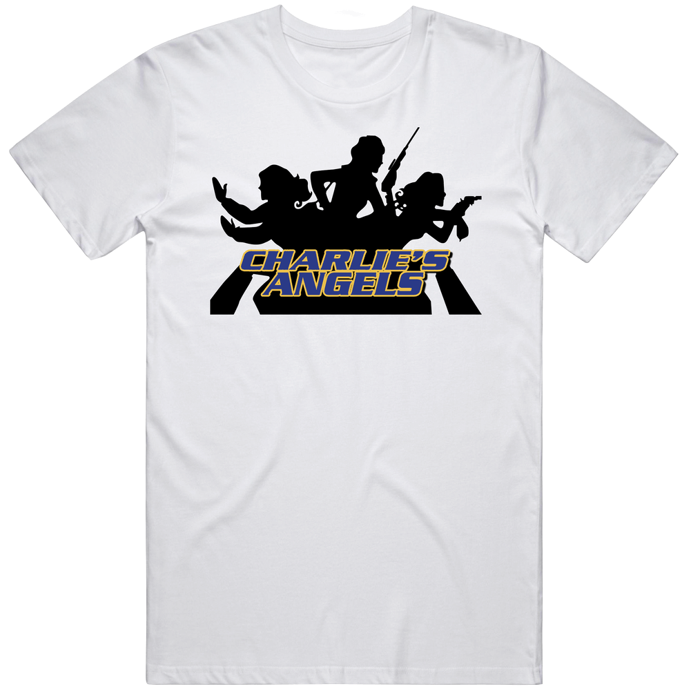Charlies Angels Popular 70s Female Detective Tv Show Unisex Soft Cotton Tee T Shirt Charlies Angels Popular 70s Female Detective Tv Show Unisex Soft Cotton Tee T Shirt