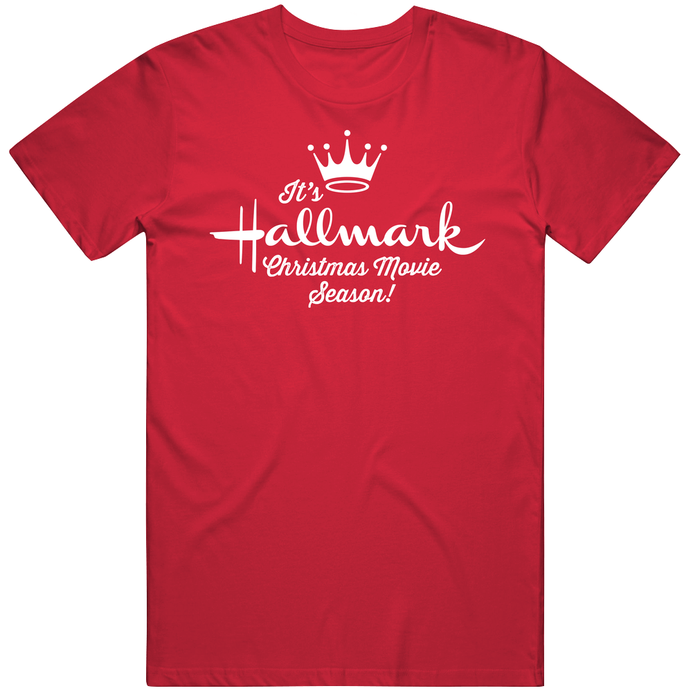 It's Hallmark Christmas Movie Season Cute Holiday Channel Gift Unisex Soft Cotton Tee T Shirt