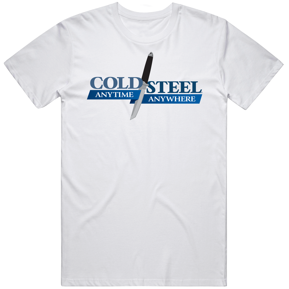 Cold Steel Blades Knives Outdoors Cooking Chef Hunting Fan Unisex Soft Cotton Tee T Shirt Cold Steel Blades Knives Outdoors Cooking Chef Hunting Fan Unisex Soft Cotton Tee T Shirt