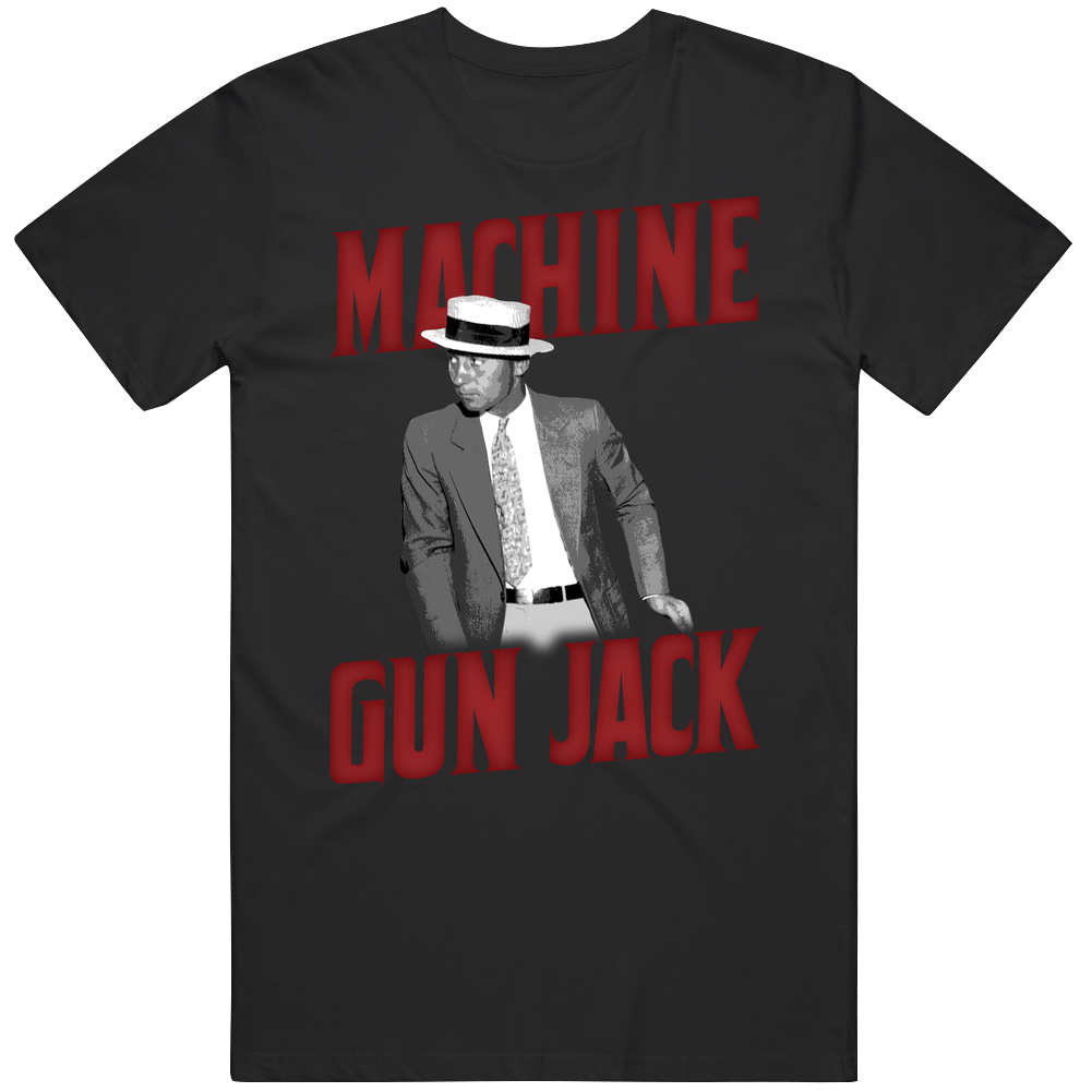 Machine Gun Jack Mcgurn Chicago Mobster Unisex Soft Cotton Tee T Shirt