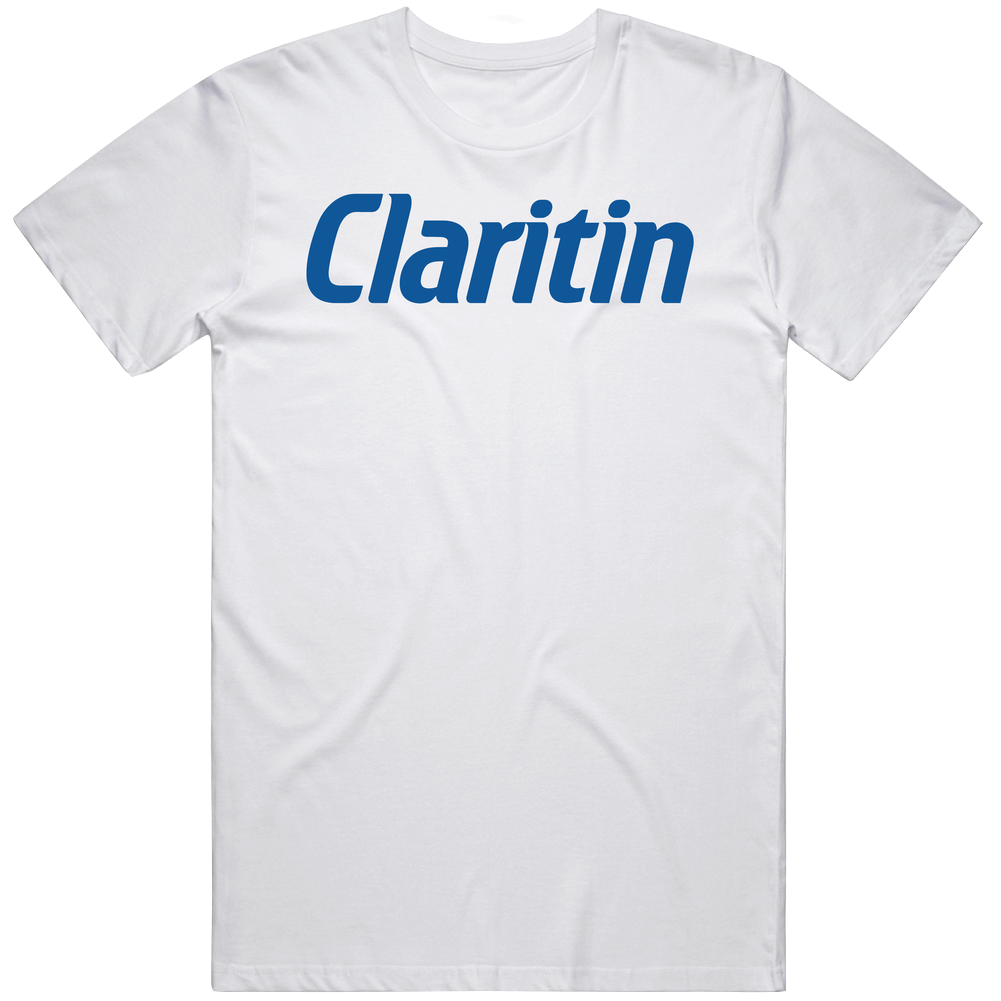 Claritin Best Over The Counter Medication Logo Unisex Soft Cotton Tee T Shirt