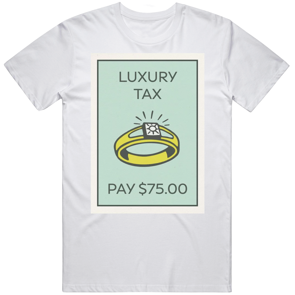 Monopoly Luxury Tax Board Game Space Group Halloween Costume Unisex Soft Cotton Tee T Shirt