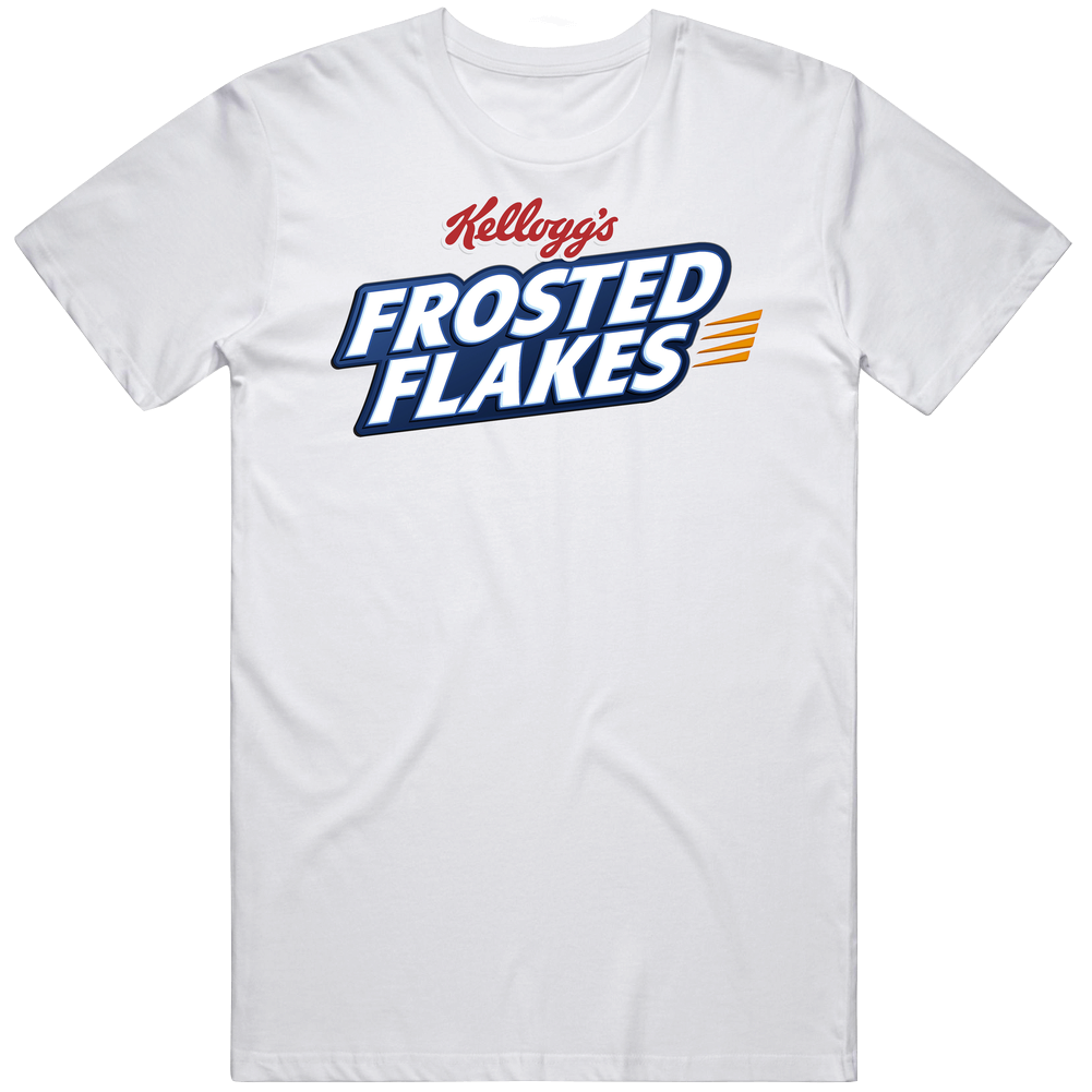 Frosted Flakes Logo Greatest Cereal Of All Time Breakfast Fan Foodie Unisex Soft Cotton Tee T Shirt