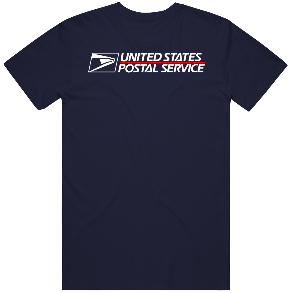 Usps 1 Biru Unisex Soft Cotton Tee T Shirt
