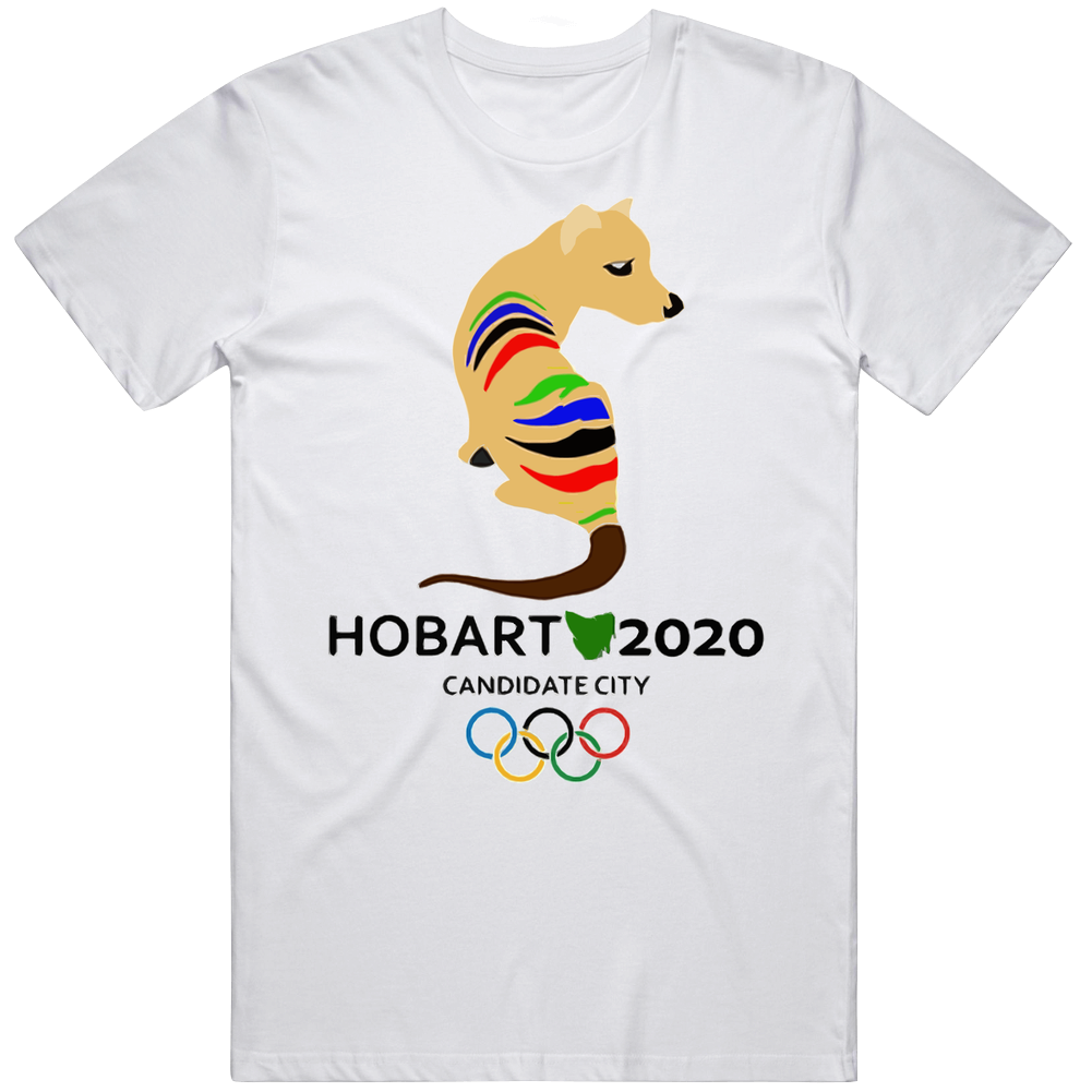 Hobart 2020 Summper Olympics Mens Cotton Tee T Shirt Hobart 2020 Summper Olympics Mens Cotton Tee T Shirt