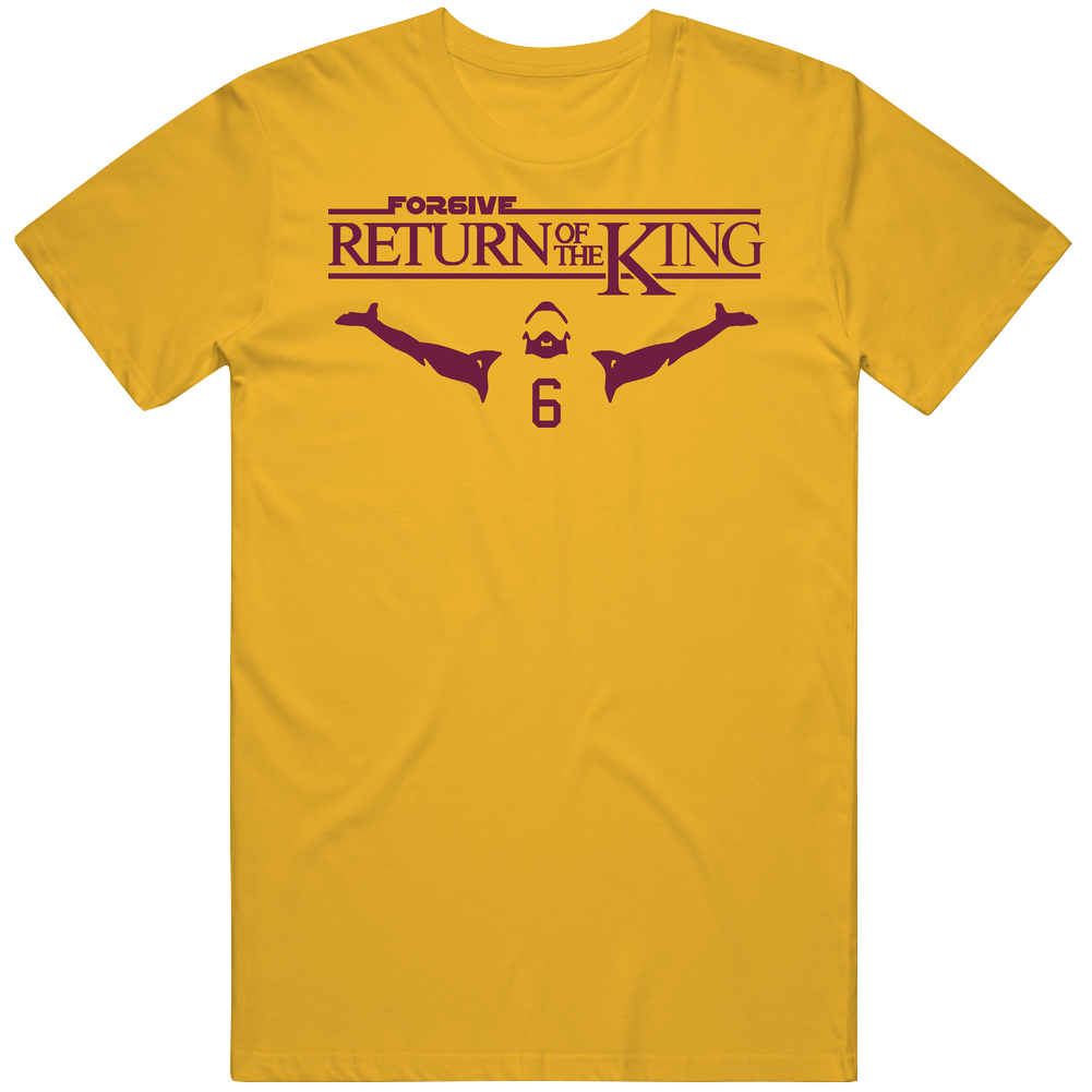 For6ive Return Of The King Cleveland Basketball Mens Cotton Tee T Shirt For6ive Return Of The King Cleveland Basketball Mens Cotton Tee T Shirt