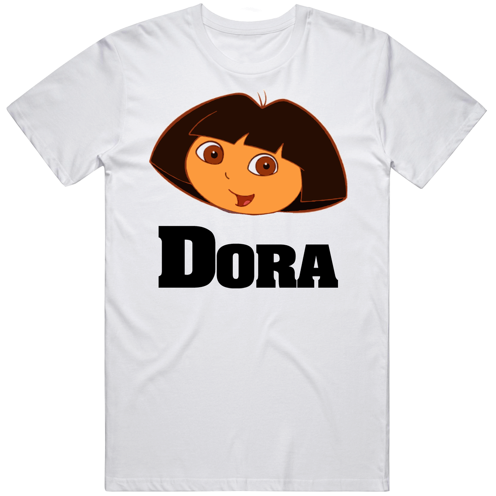 Dora Is My Homegirl Cartoon Youth Mens Cotton Tee T Shirt