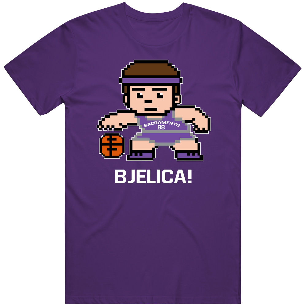 Nemanja Bjelica Tecmo Player Sacramento Basketball Fan Mens Cotton Tee T Shirt Nemanja Bjelica Tecmo Player Sacramento Basketball Fan Mens Cotton Tee T Shirt