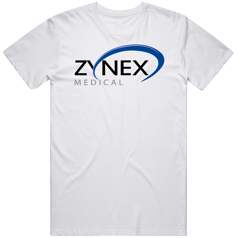 Zynex Inc Nasdaq Company Logo Employee Fan Mens Cotton Tee T Shirt