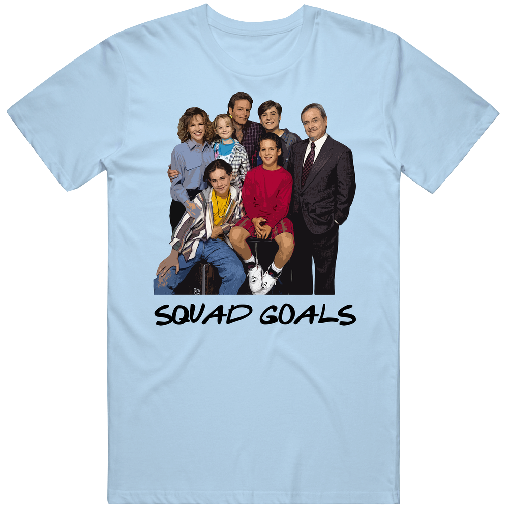 Boy Meets World Squad Goals Tv Mens Cotton Tee T Shirt