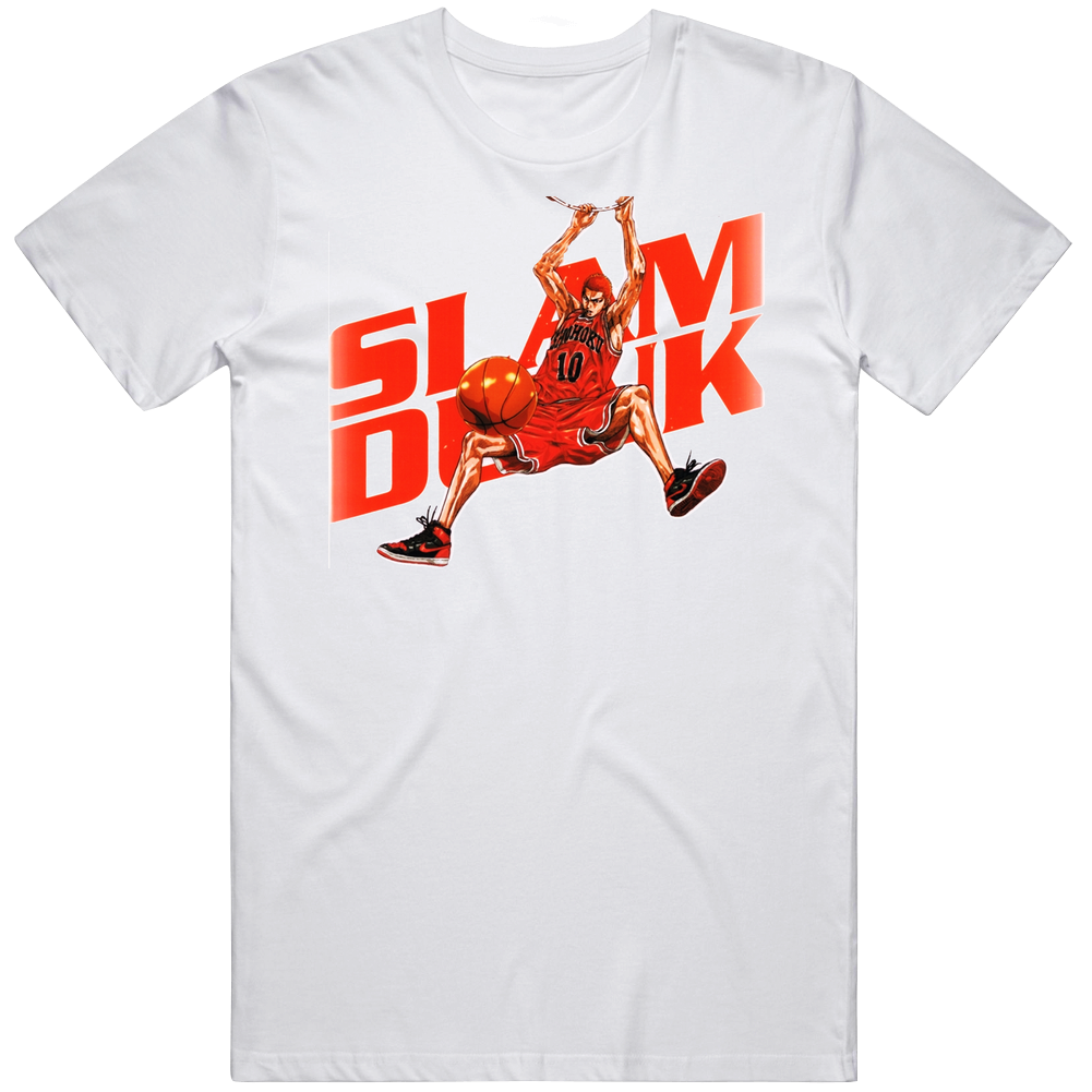 Slam Dunk Anime Mens Cotton Tee T Shirt Slam Dunk Anime Mens Cotton Tee T Shirt
