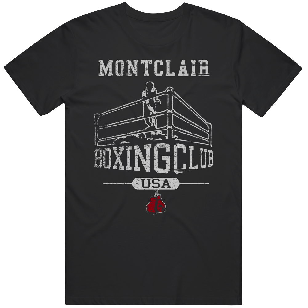 Montclair Boxing Club Gym Mens Cotton Tee T Shirt