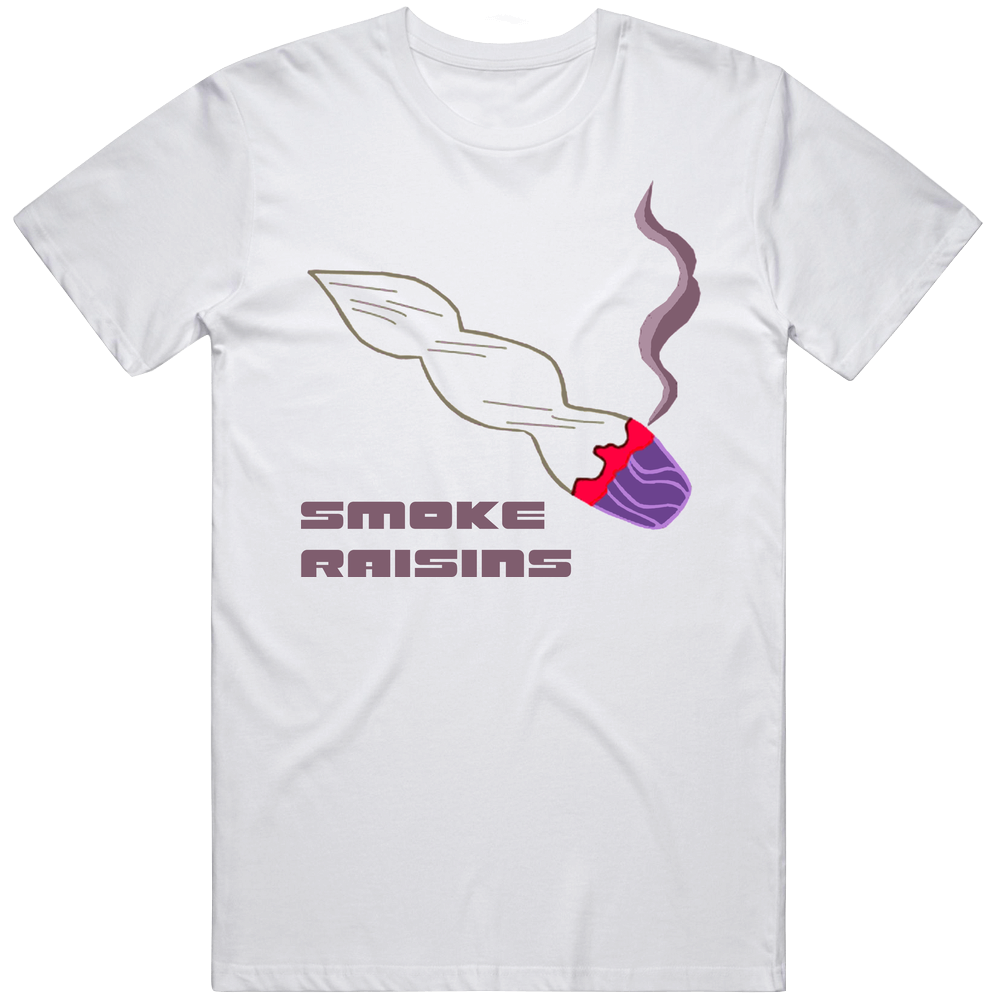 Smoke Raisins Funny Clone High Mens Cotton Tee T Shirt Smoke Raisins Funny Clone High Mens Cotton Tee T Shirt