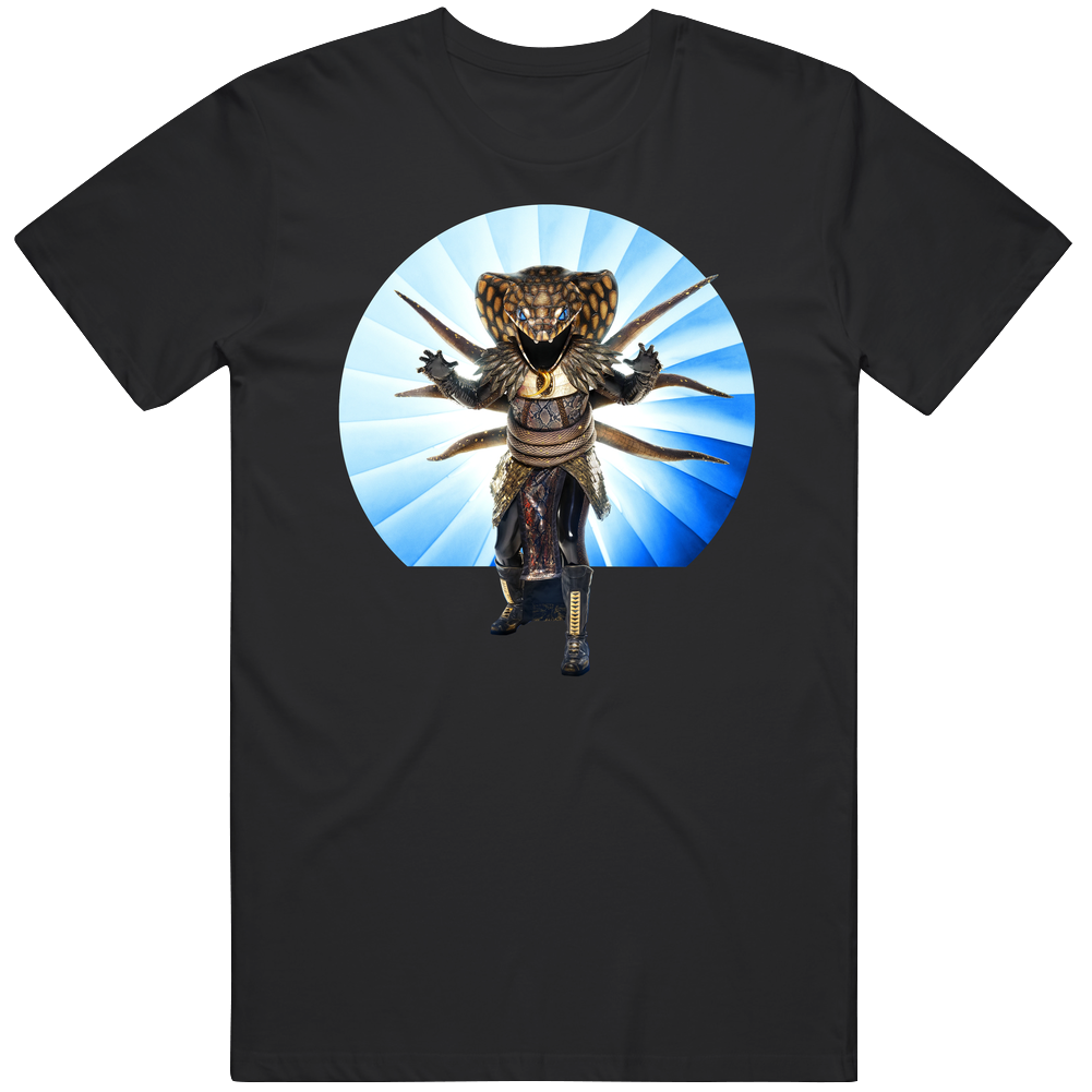 Serpent The Masked Singer Season Four Tv Show Fan Mens Cotton Tee T Shirt