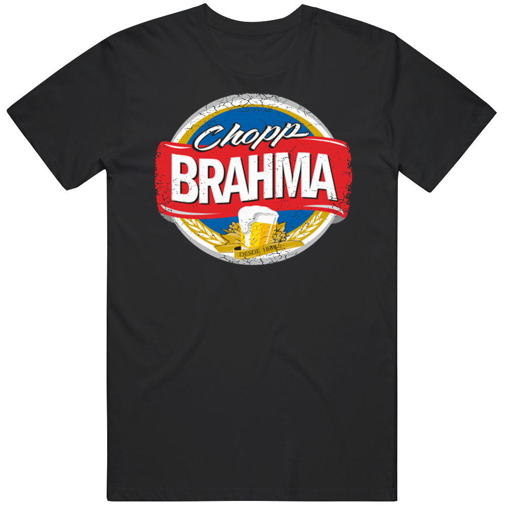 Brahma Logo Popular Beer Lagar Alcohol Beverage Drink Fan Gift Mens Cotton Tee T Shirt