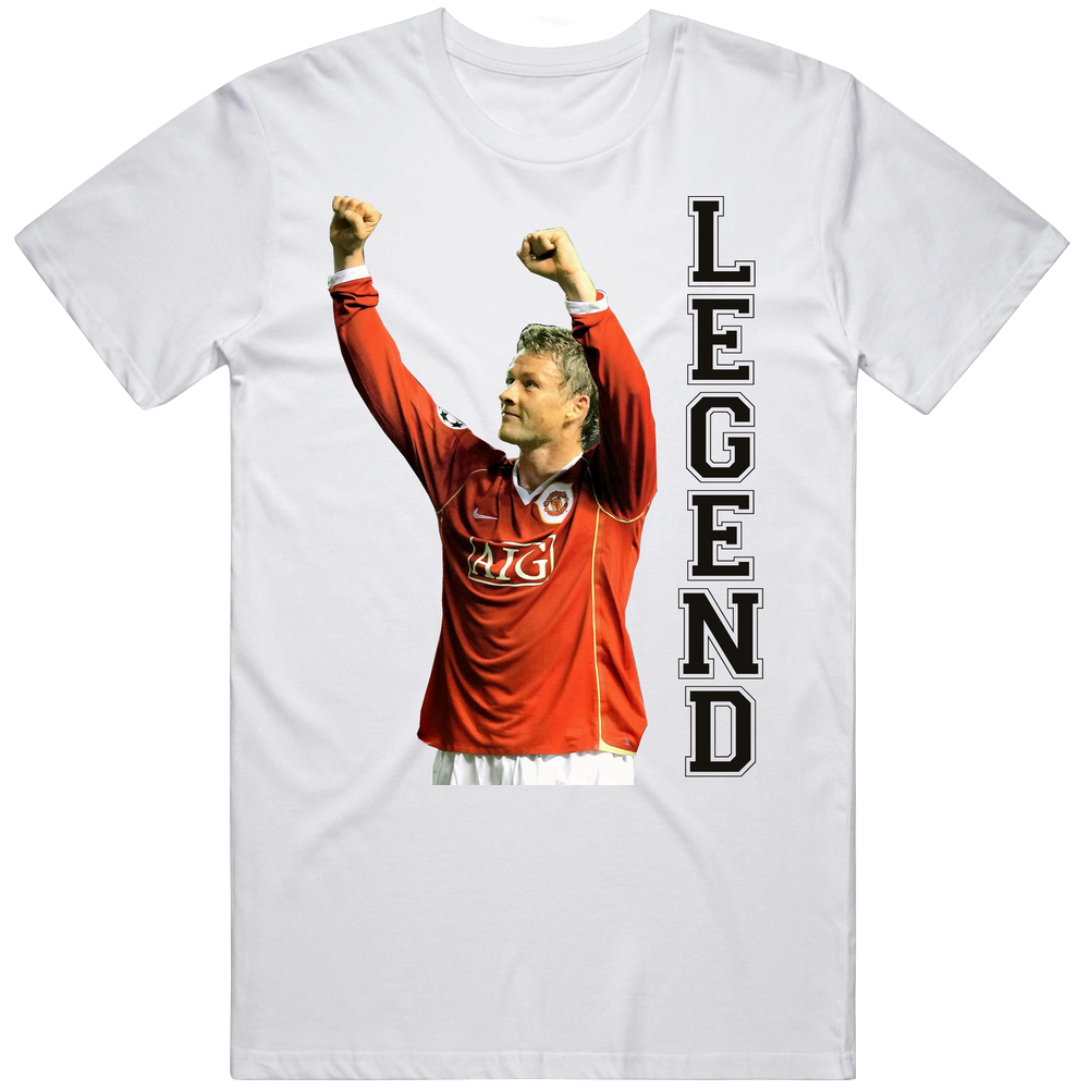 Ole Gunnar Solskjaer Soccer Mens Cotton Tee T Shirt Ole Gunnar Solskjaer Soccer Mens Cotton Tee T Shirt