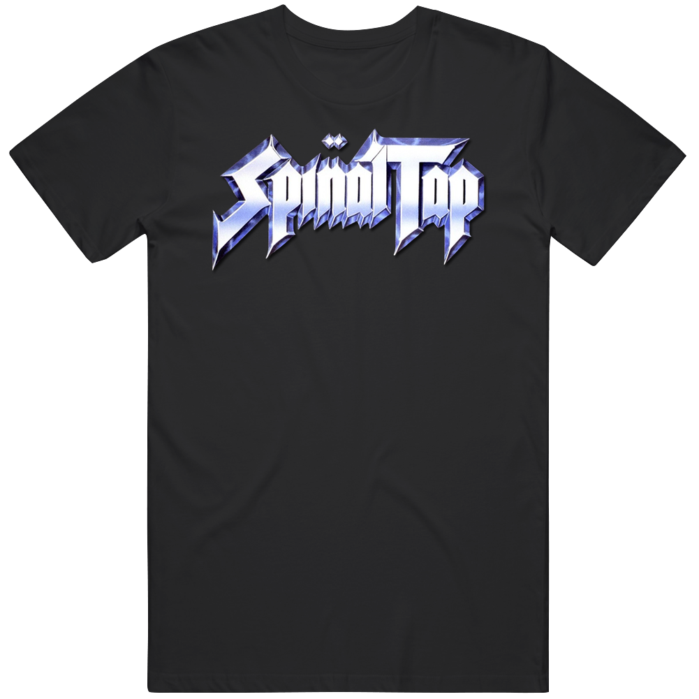 Spinal Tap Band Logo The Goldbergs Retro 80s Tv Show Vintage Distressed Look Mens Cotton Tee T Shirt Spinal Tap Band Logo The Goldbergs Retro 80s Tv Show Vintage Distressed Look Mens Cotton Tee T Shirt