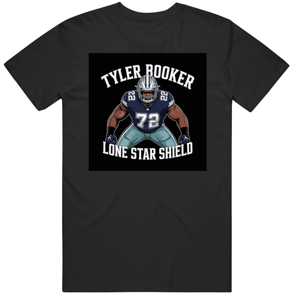 Tyler-booker-dallas-offensive-guard-tyle Mens Cotton Tee T Shirt Tyler-booker-dallas-offensive-guard-tyle Mens Cotton Tee T Shirt