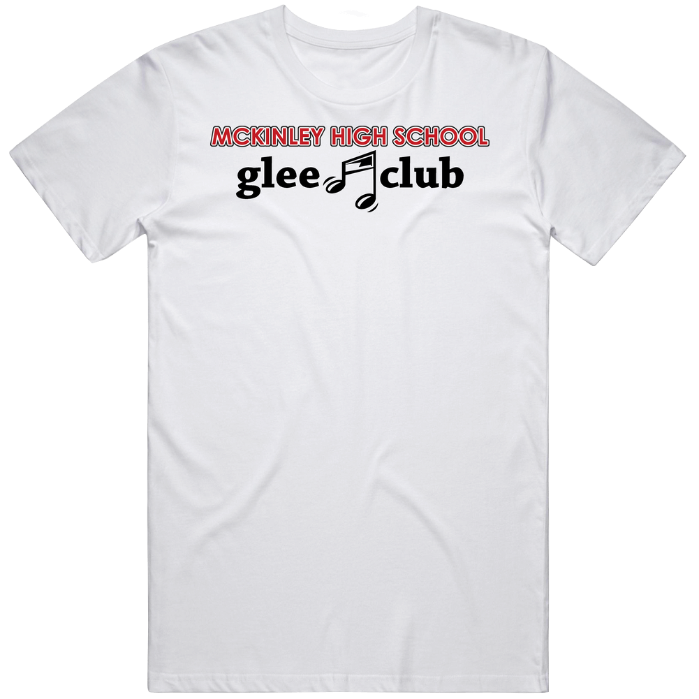 Glee Gleek Mckinley Highschool Mens Cotton Tee T Shirt