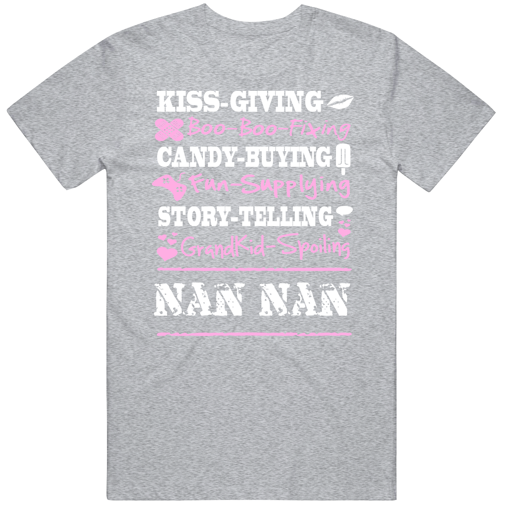 Nan Nan Mens Cotton Tee T Shirt Nan Nan Mens Cotton Tee T Shirt