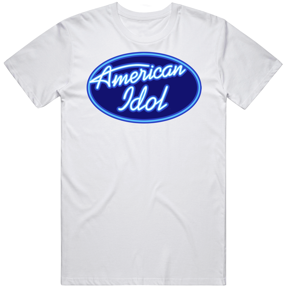 American Idol 2000s Tv Show Fan Logo Mens Cotton Tee T Shirt