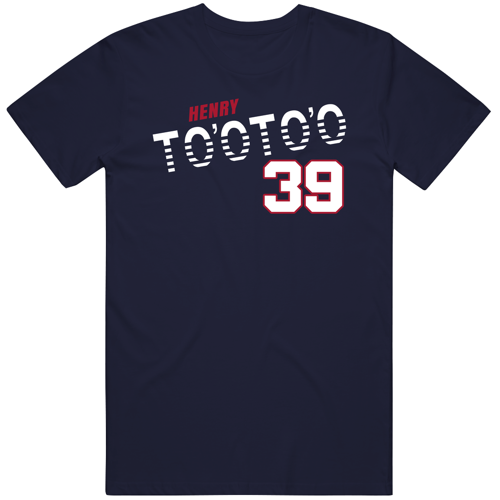 Henry To'oto'o 39 Favorite Player Fan Mens Cotton Tee T Shirt