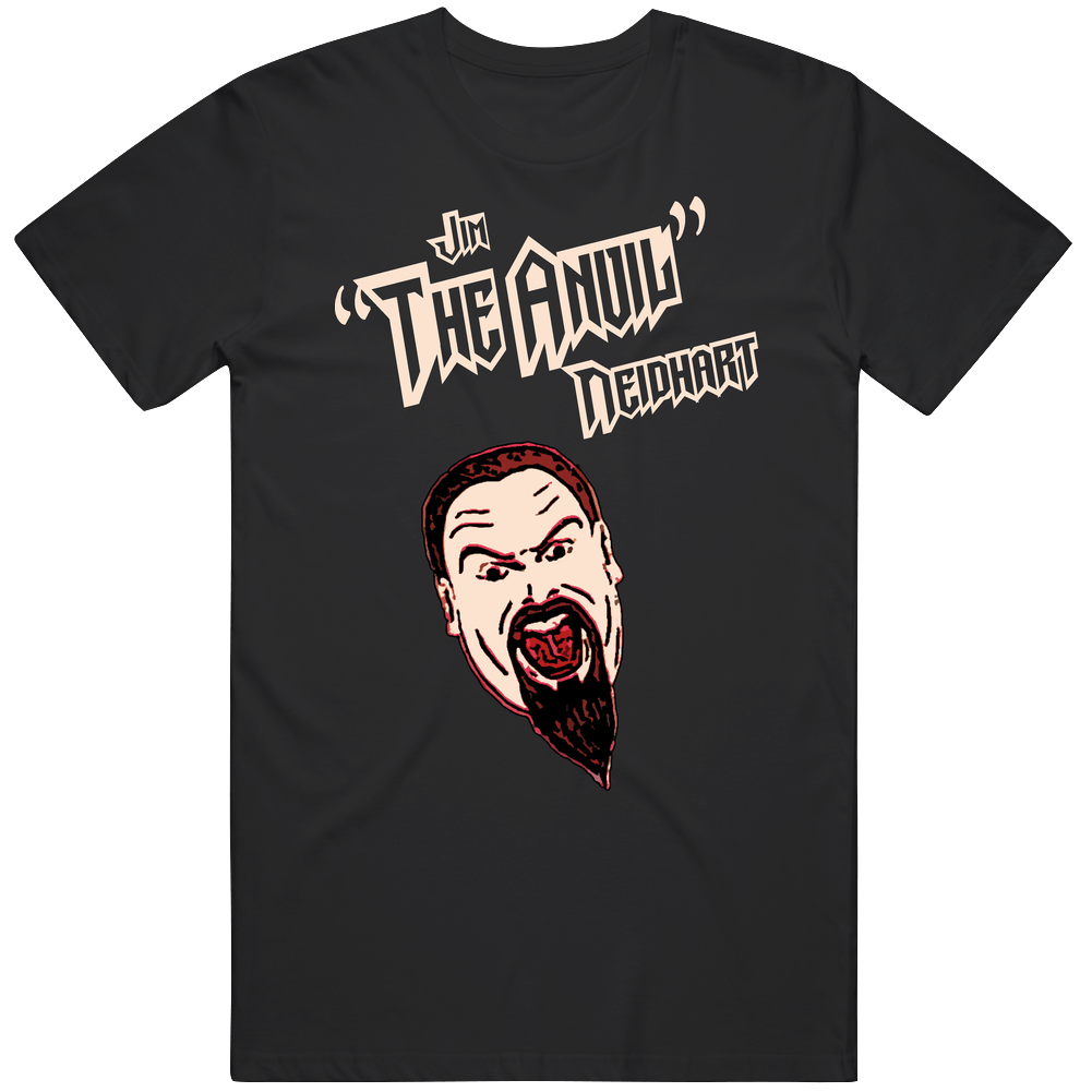 Jim "the Anvil" Neidhart Retro Wrestling Mens Cotton Tee T Shirt Jim "the Anvil" Neidhart Retro Wrestling Mens Cotton Tee T Shirt