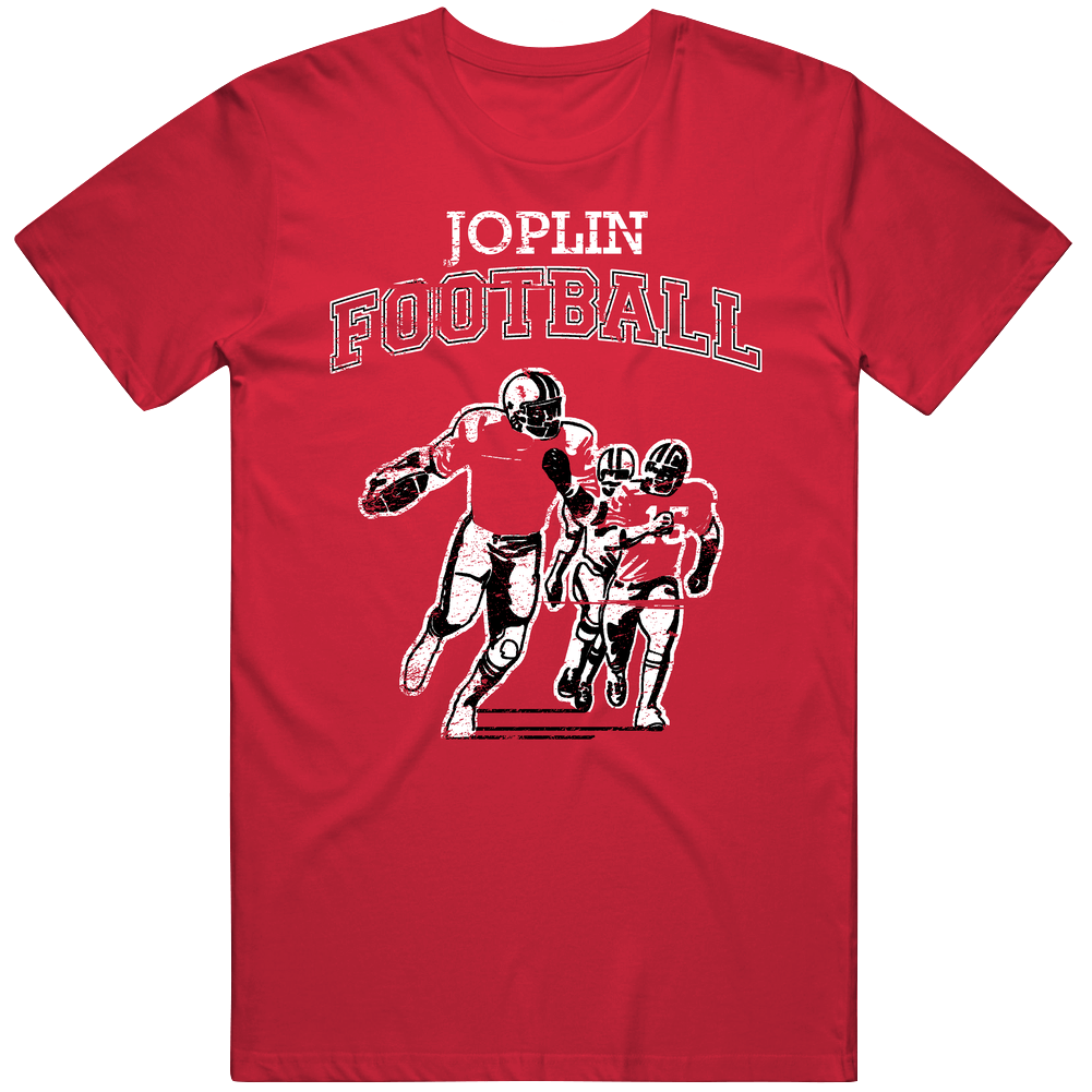 Joplin Football Local Sports League Mens Cotton Tee T Shirt Joplin Football Local Sports League Mens Cotton Tee T Shirt