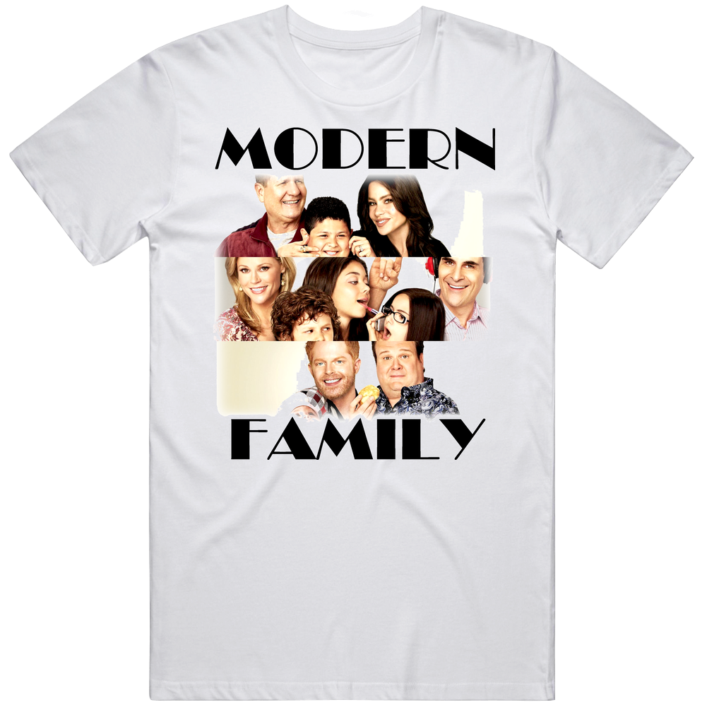 Modern Family Tv Show Mens Cotton Tee T Shirt Modern Family Tv Show Mens Cotton Tee T Shirt