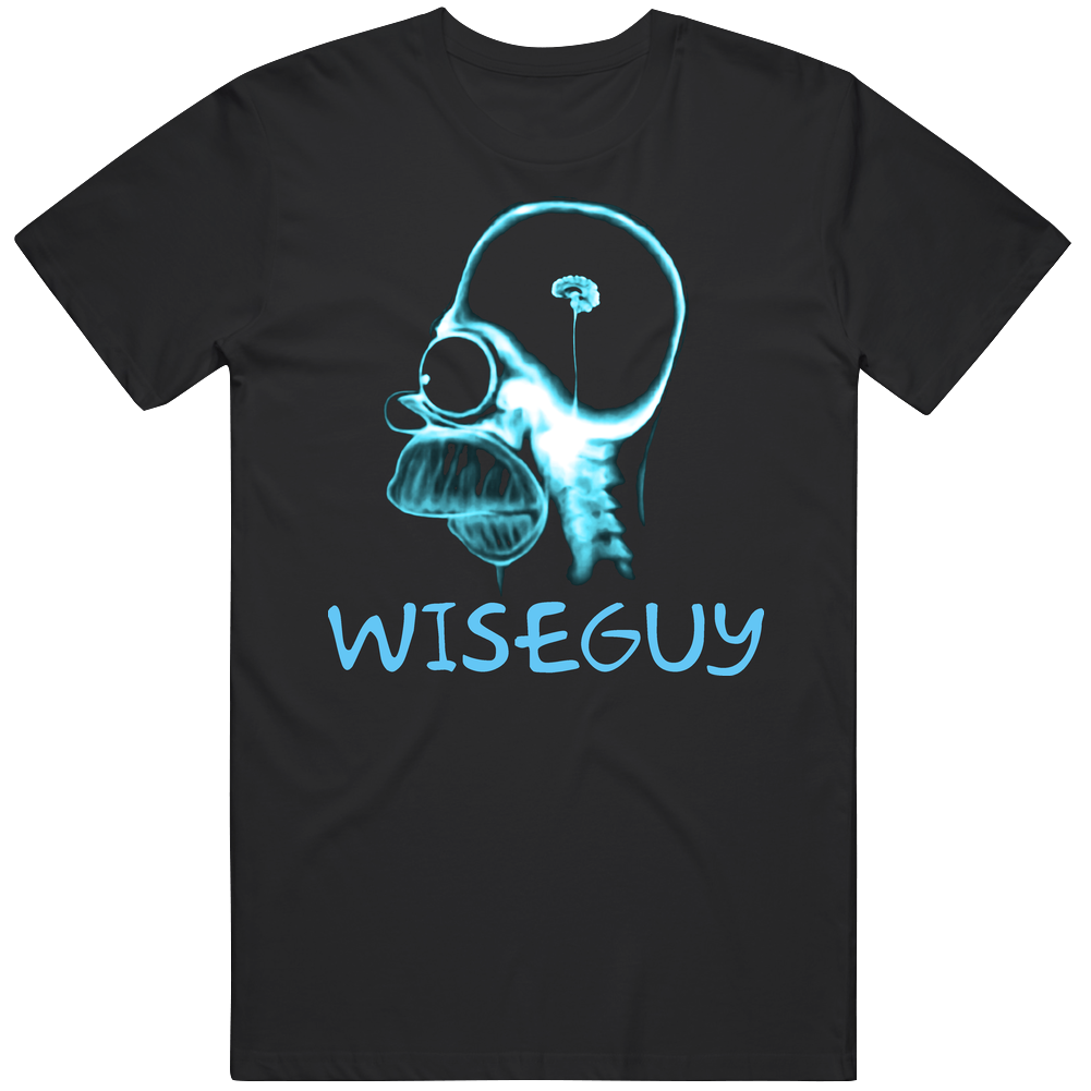 Homer Brain Wiseguy Funny Mens Cotton Tee T Shirt Homer Brain Wiseguy Funny Mens Cotton Tee T Shirt