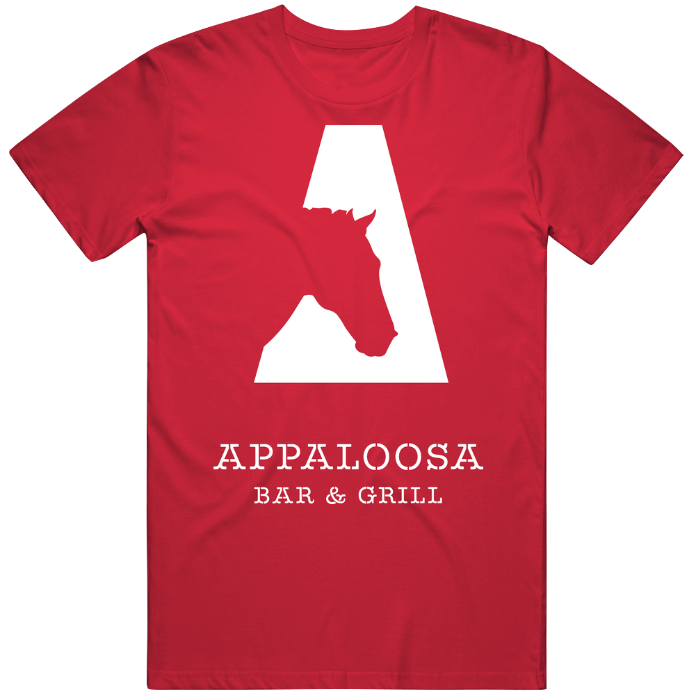 Appaloosa Grill Denver Colorado Top Restaurants Food Fan Lover Foodie Mens Cotton Tee T Shirt