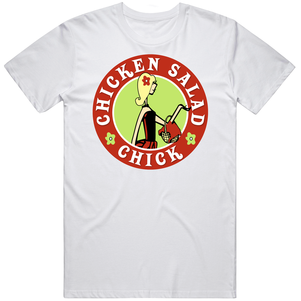 Chicken Salad Chick Restaurant Logo Birmingham Retro Vintage Classic Food Mens Cotton Tee T Shirt