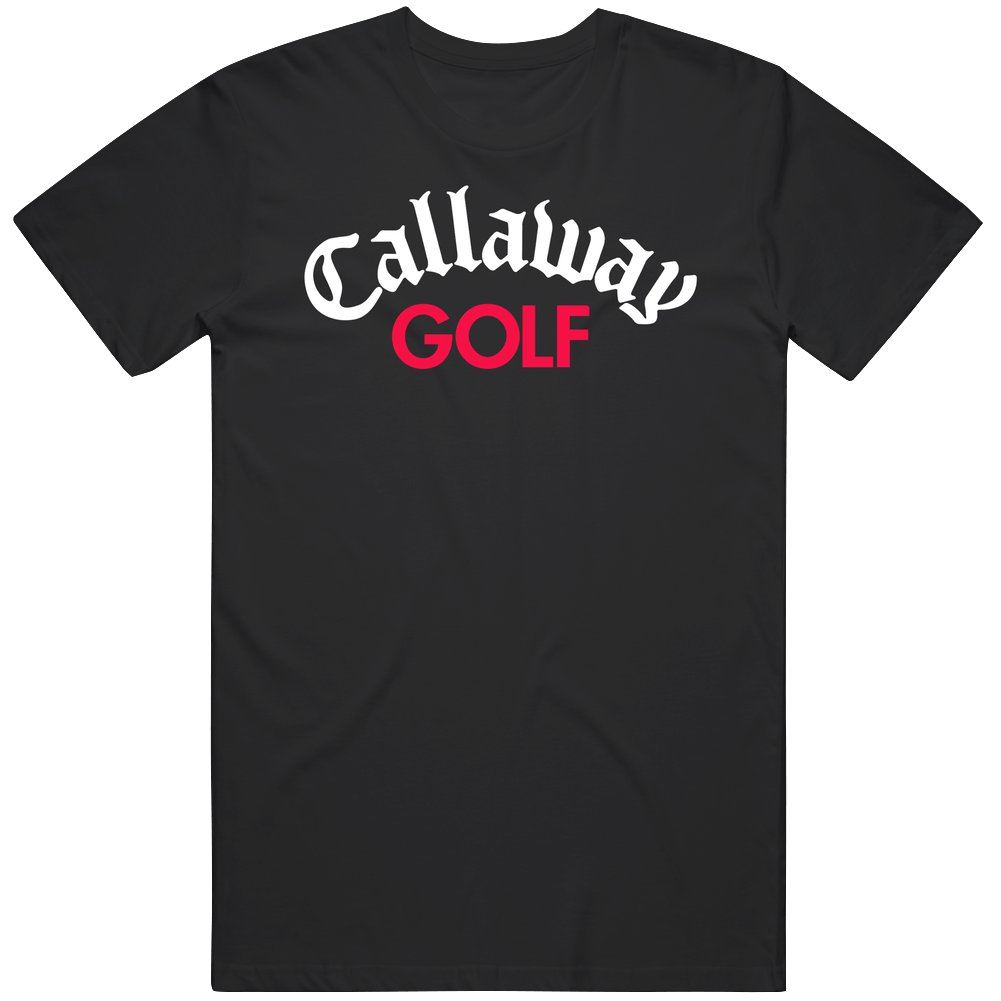 Callaway Golf 2  Retro Graphic Unisex Soft Cotton Black Mens Cotton Tee T Shirt