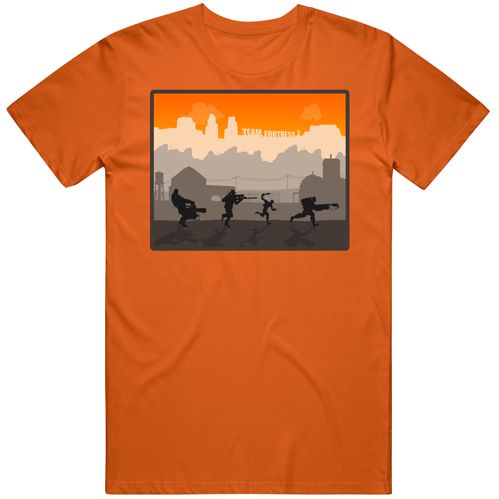 Team Fortress 2 Video Game Mens Cotton Tee T Shirt