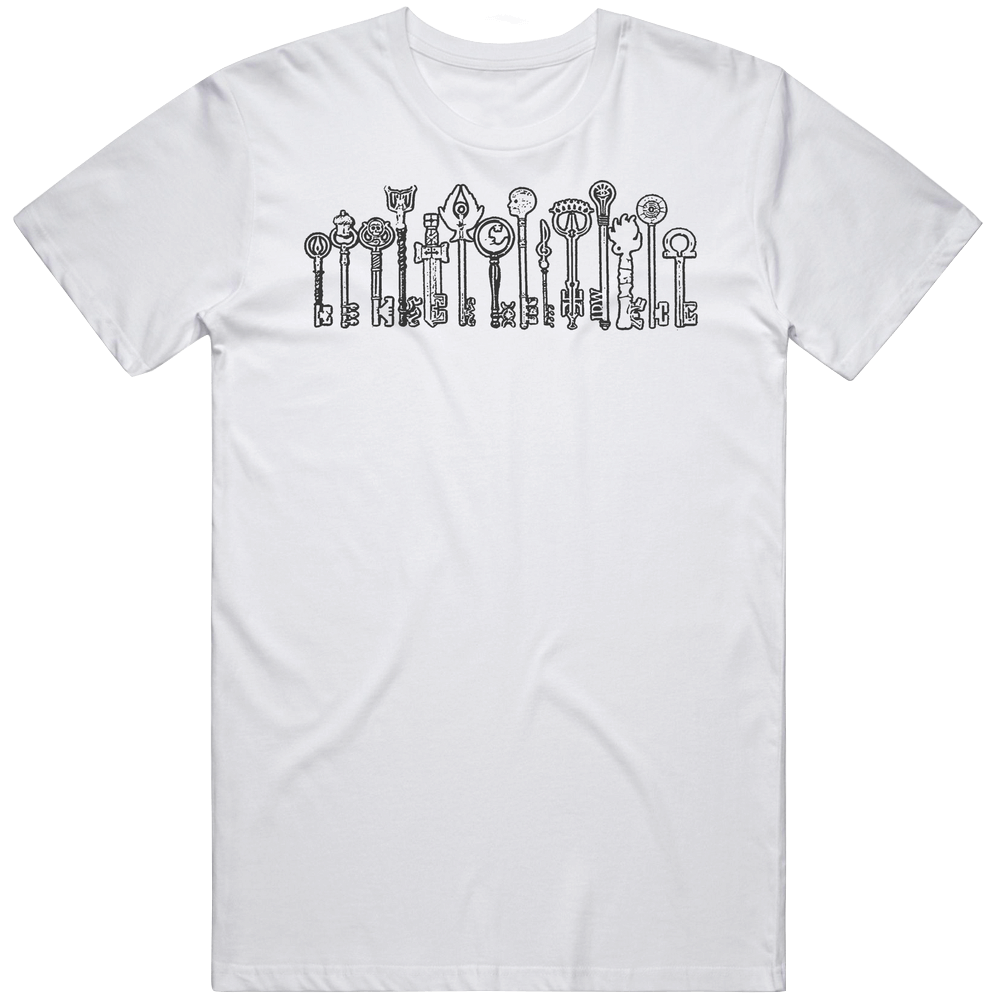 Lock And Key Keys Tv Show Mens Cotton Tee T Shirt Lock And Key Keys Tv Show Mens Cotton Tee T Shirt