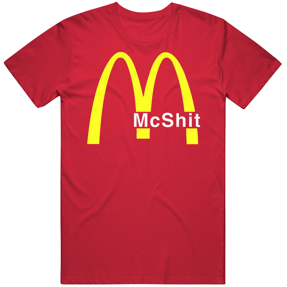 Mcshit Mens Cotton Tee T Shirt Mcshit Mens Cotton Tee T Shirt