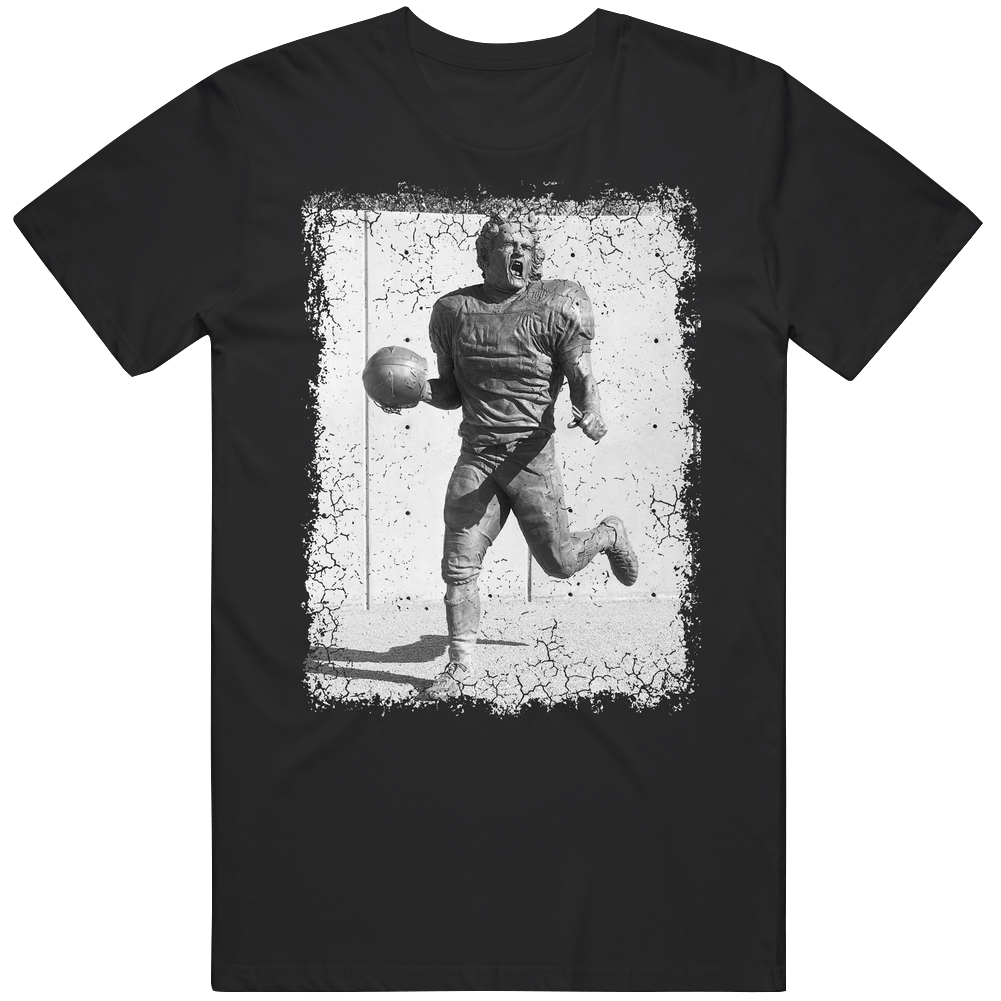 Pat Tillman Statue Distressed Mens Cotton Tee T Shirt Pat Tillman Statue Distressed Mens Cotton Tee T Shirt