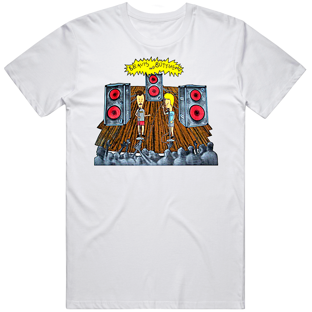 Beavis And Butthead Classic Cartoon Mens Cotton Tee T Shirt
