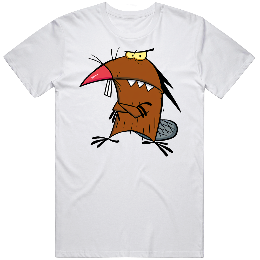 Daggett Beaver The Angry Beavers Tv Show Fan Mens Cotton Tee T Shirt