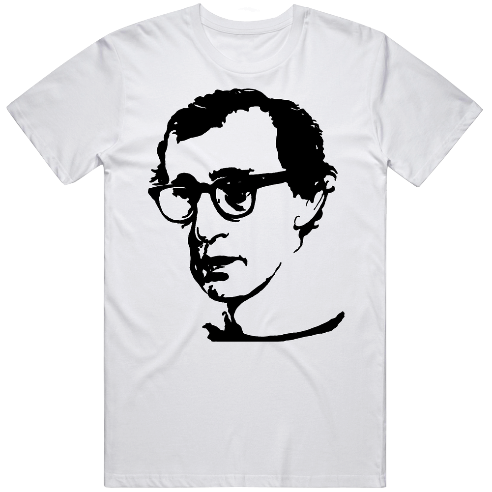Woody Allen Director Movies Mens Cotton Tee T Shirt