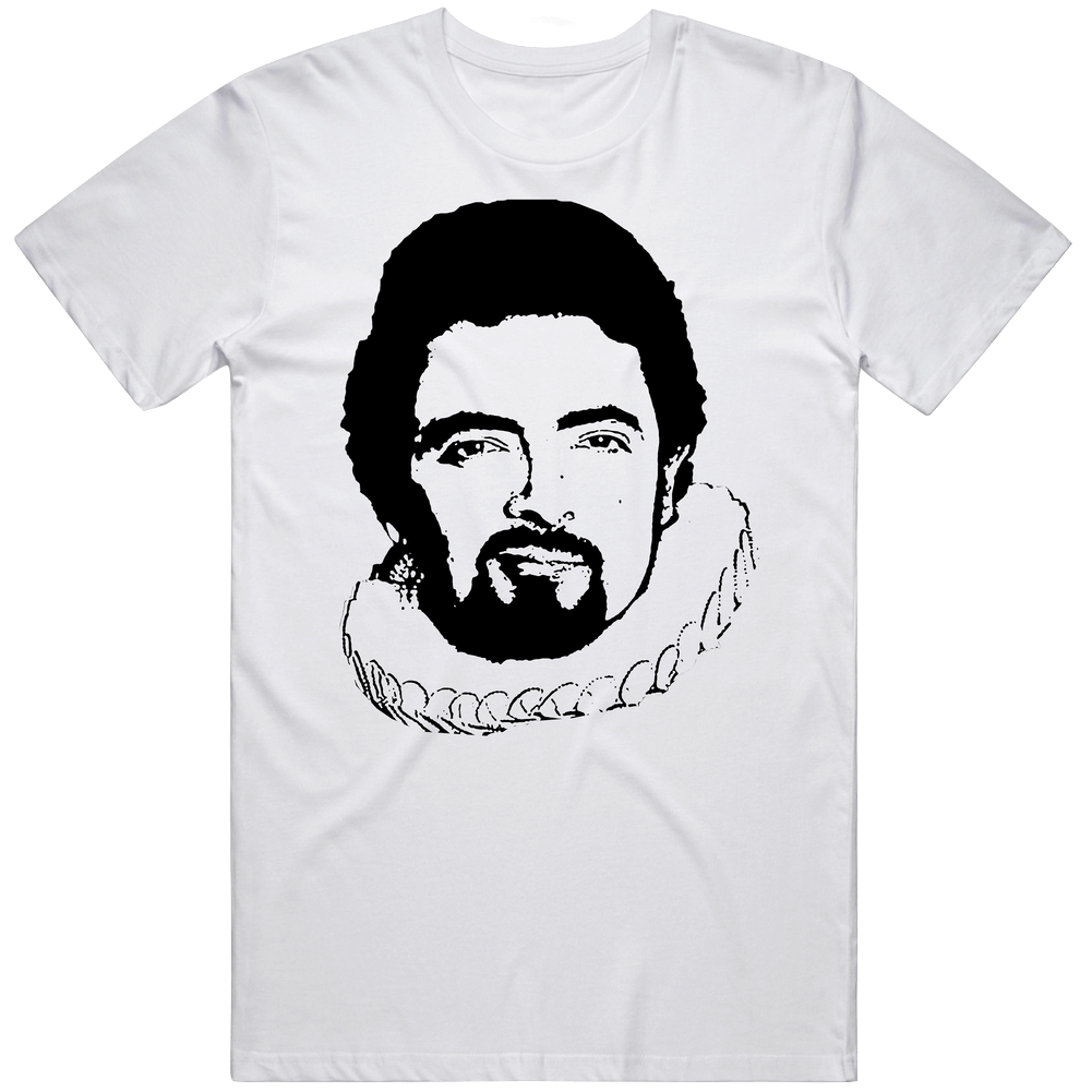 Blackadder Rowan Atkinson 80s Tv Show Character Fan Mens Cotton Tee T Shirt
