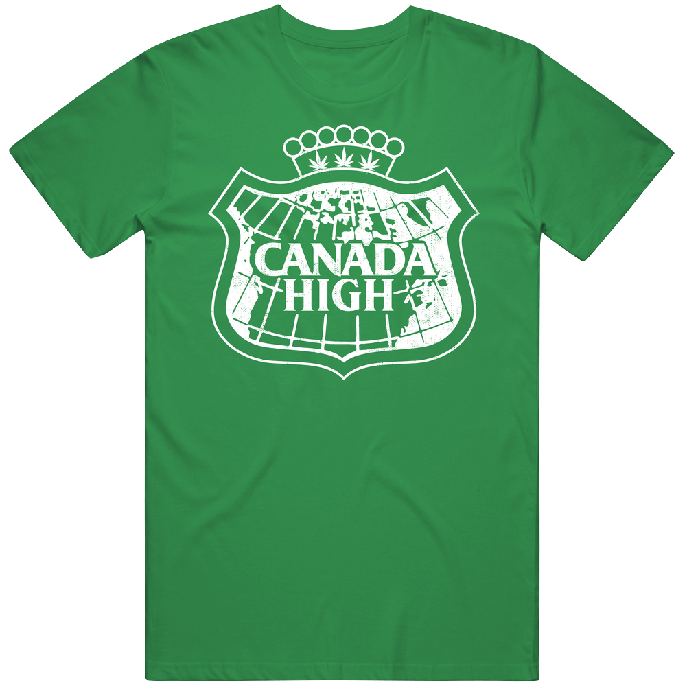 Canada High Dry Ginger Ale Soda Logo Parody Stoner Weed Marijuana Thc Mens Cotton Tee T Shirt Canada High Dry Ginger Ale Soda Logo Parody Stoner Weed Marijuana Thc Mens Cotton Tee T Shirt