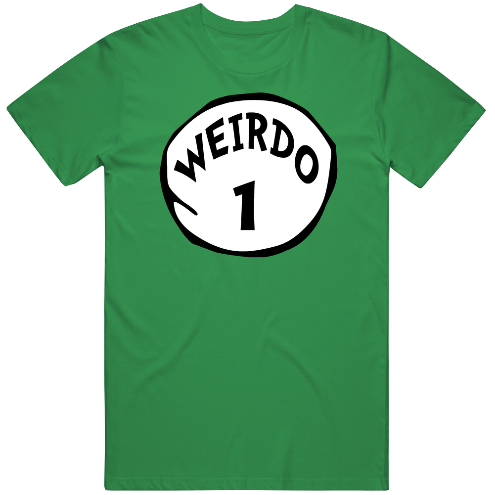 Weirdo 1 Thing 1 Dr Seuss Inspired Halloween Mens Cotton Tee T Shirt