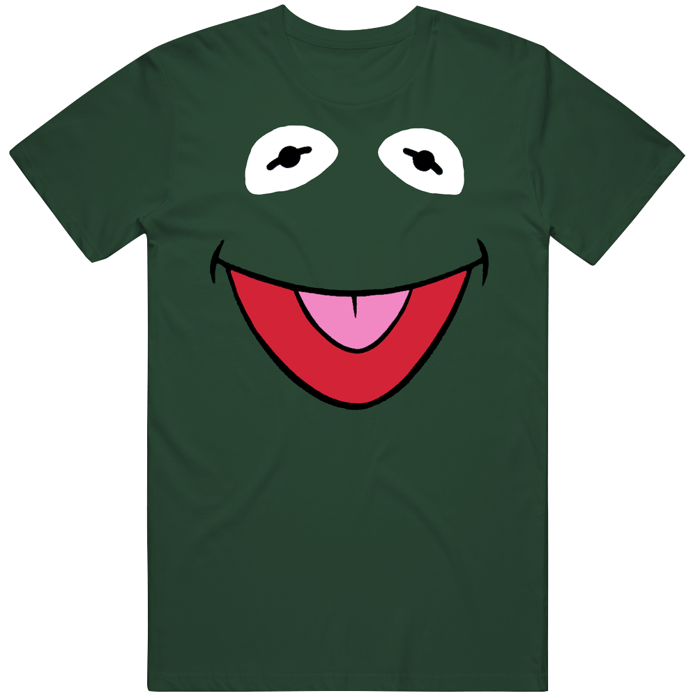The Muppets Kermit The Frog Vintage Forest Green Classic Unisex Mens Cotton Tee T Shirt The Muppets Kermit The Frog Vintage Forest Green Classic Unisex Mens Cotton Tee T Shirt